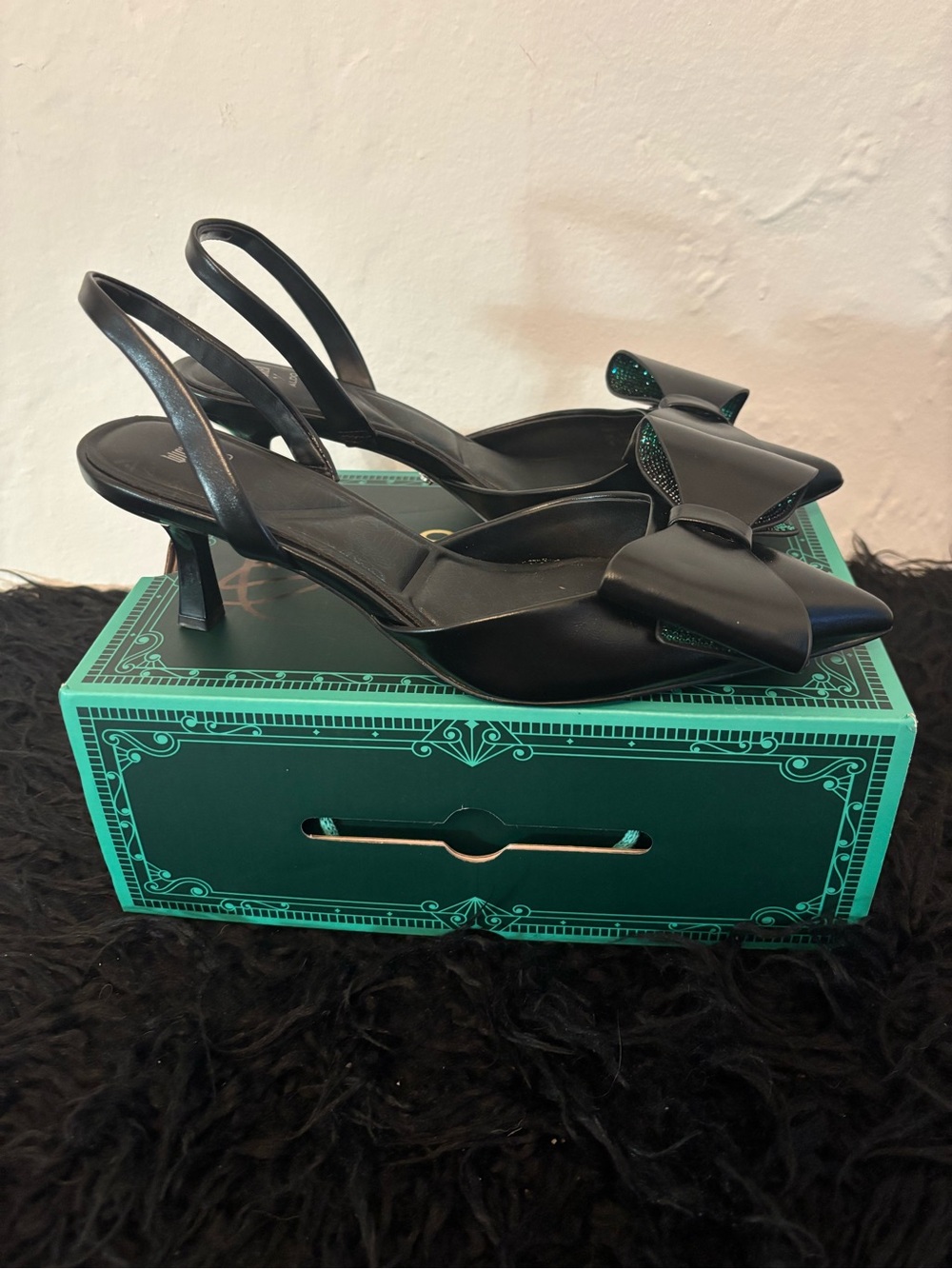 ALDO × Wicked Women's Defy Kitten-Heel Bow Pumps (Size 8)